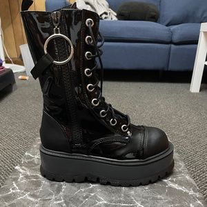 Demonia Slacker Platform Boots